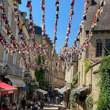 Au Coeur Du Centre Historique De アパート サルラ・ラ・カネダ